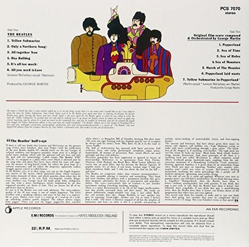 THE BEATLES - yellow submarine – תמונה 2