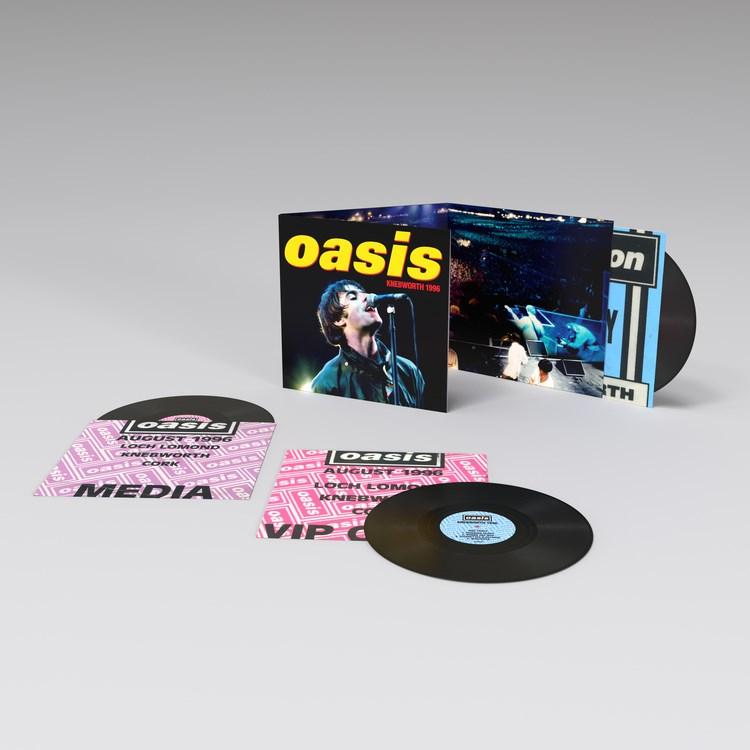 Oasis – Knebworth 1996 3LP – תמונה 2