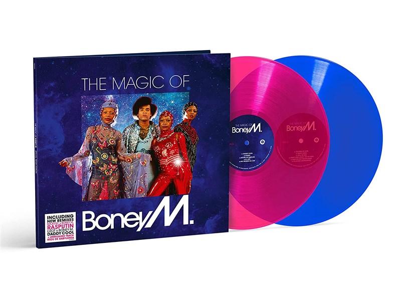 BONEY M - The Magic Of Boney M. (Magenta Transparent & Blue Transparent) - 2LP Special Remix Edition – תמונה 2