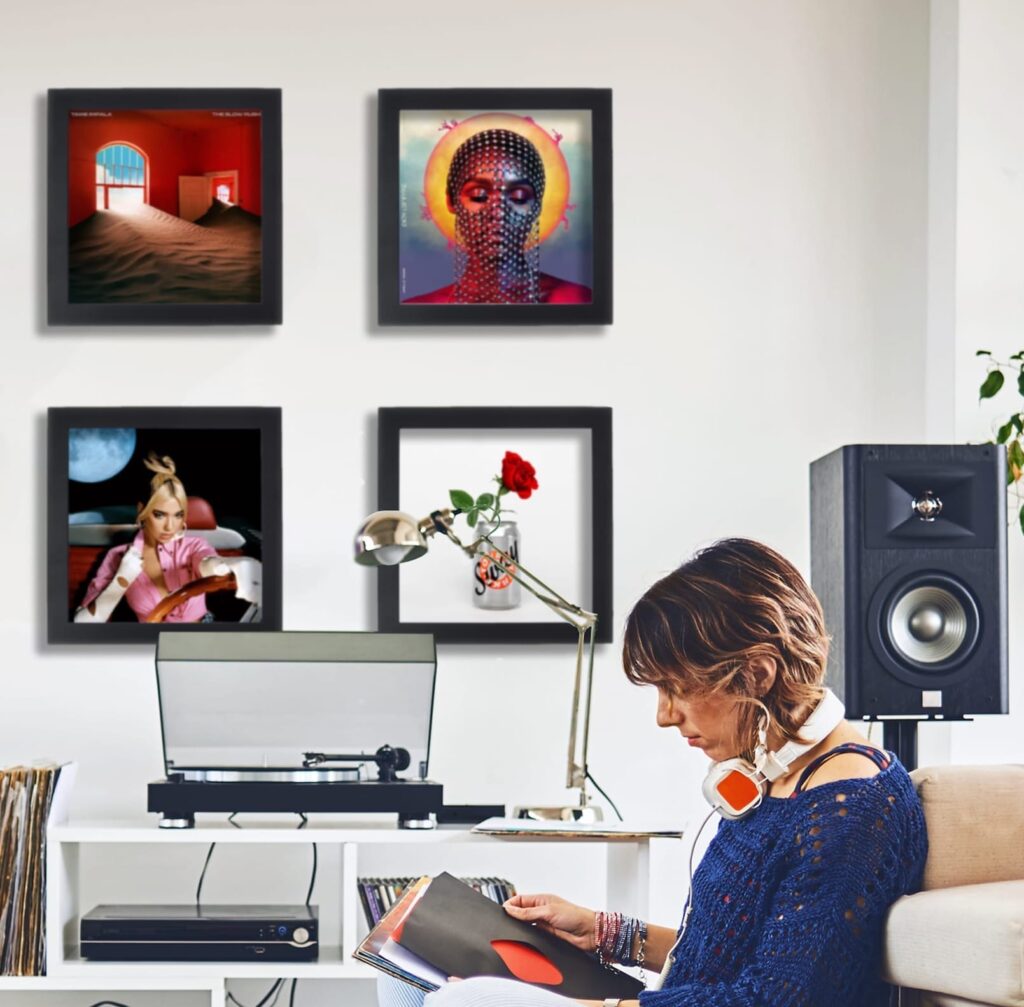 מסגרת לתצוגת תקליט - LP FLIP FRAME - שבלול - חנות תקליטים
