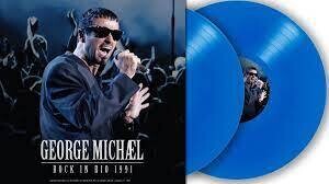 George Michael - Rock In Rio 1991 (Transparent Blue Vinyl) 2LP – תמונה 2