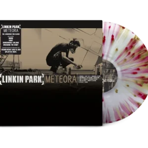 Linkin Park | Meteora | Gold & Red Splatter
