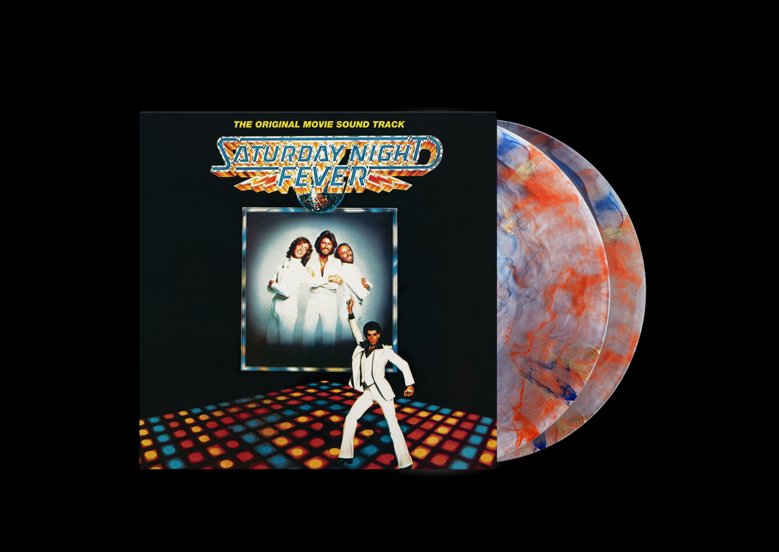 BEE GEES – Saturday Night Fever 2LP (Orange, Red, Blue Vinyl) – תמונה 2