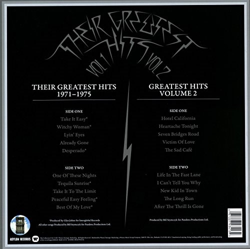 EAGLES - Their Greatest Hits Volumes 1 & 2 2LP – תמונה 2