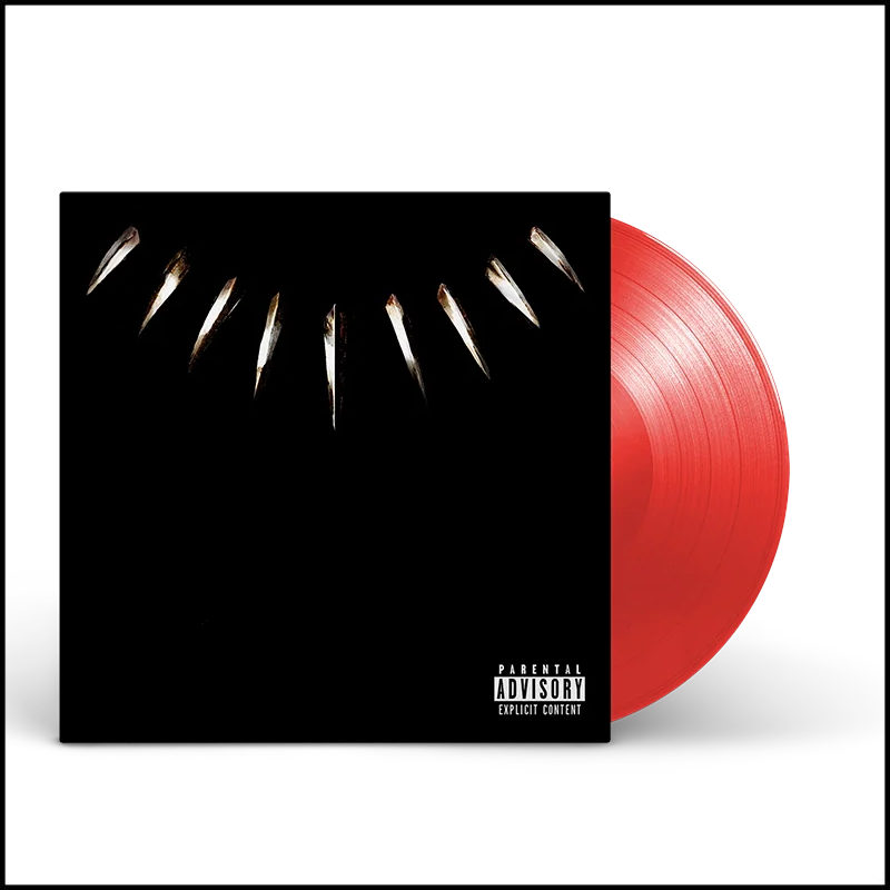 Various Artists – Black Panther - The Album (red vinyl) 2LP – תמונה 2