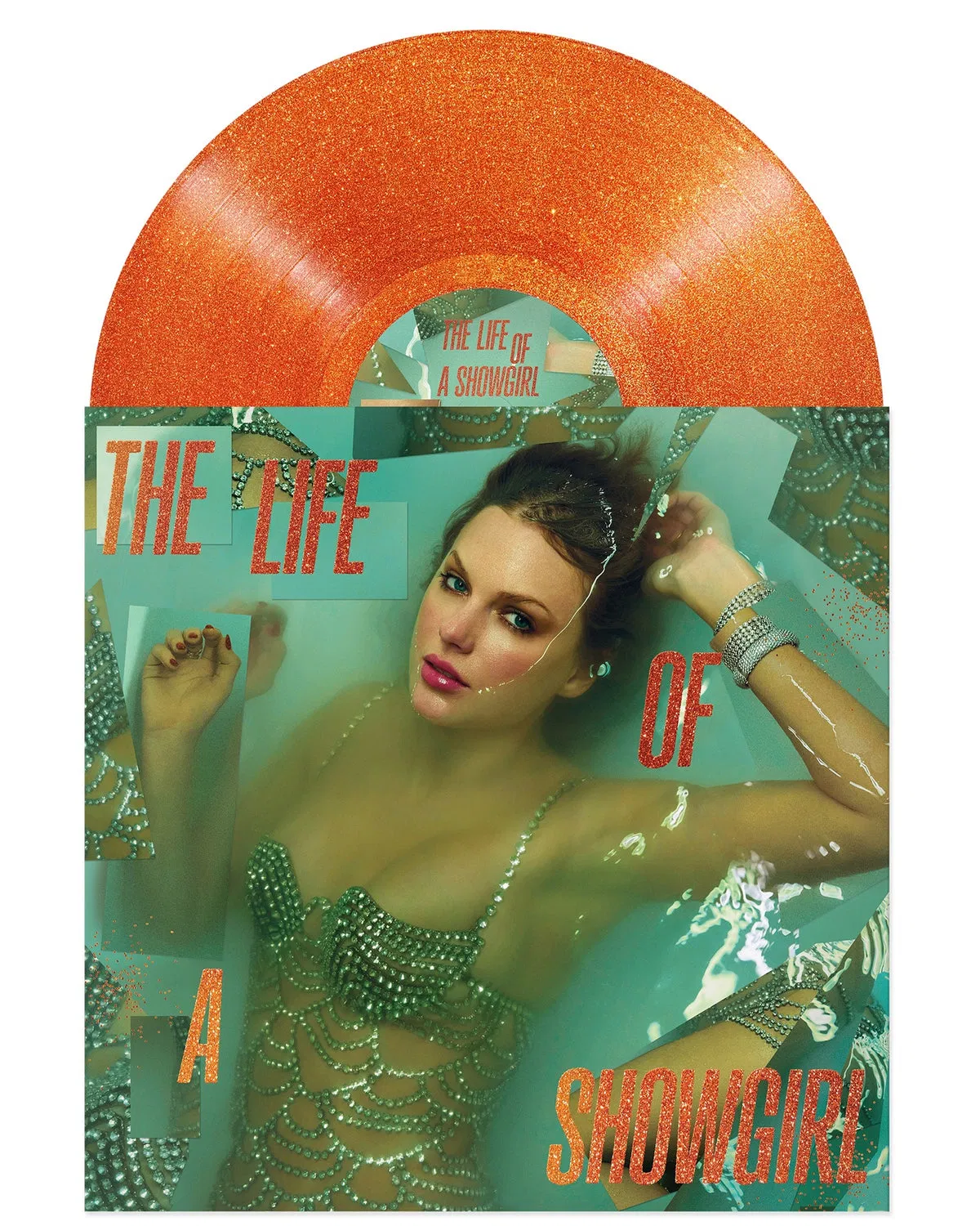 Taylor Swift | The Life Of A Showgirl | Sweat And Vanilla Perfume Edition | Orange Vinyl – תמונה 2