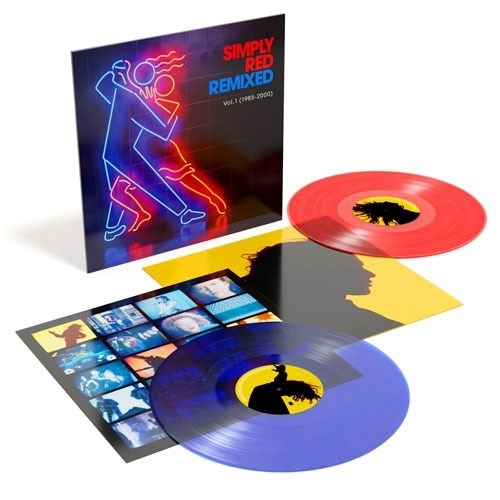 Simply Red - Remixed Vol.1 (1985-2000) (Transparent Red & Blue Vinyl) 2LP